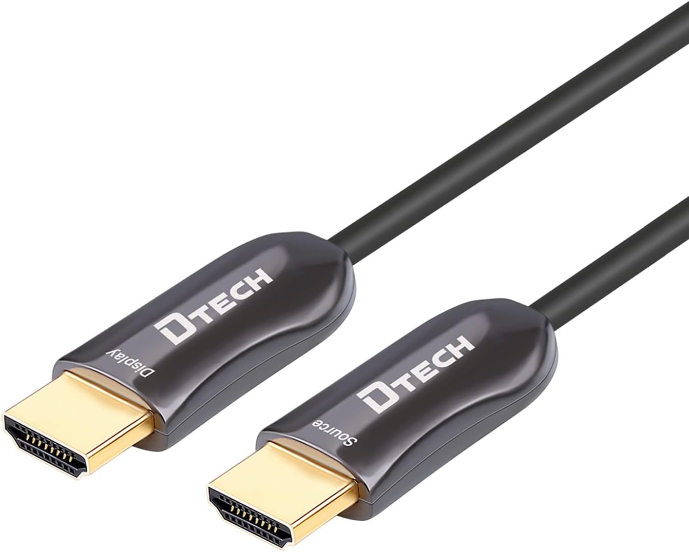 Ultra Slim 150ft Fiber Optic HDMI Cable 4K 60Hz - In-Wall Installation