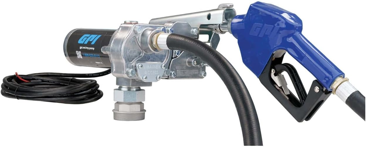 GPI M-150 Series Fuel Transfer Pump with Automatic Shut-Off Nozzle