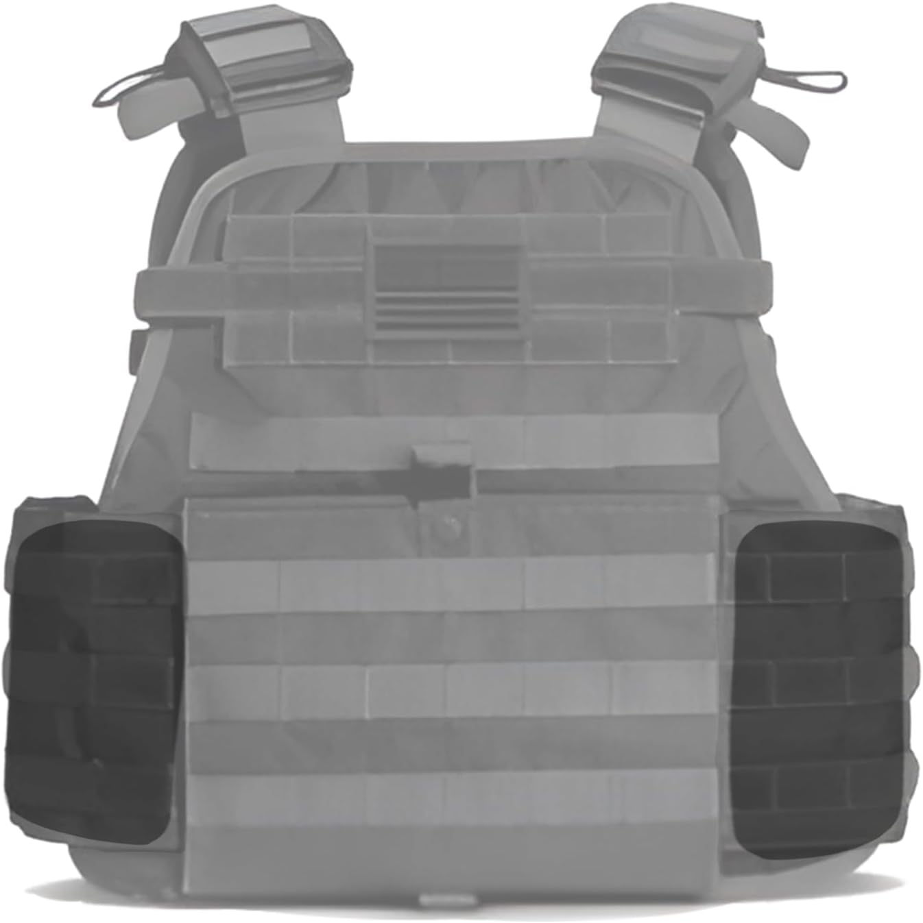 Curved Vest Mini Plates for Weight Vest Training - 2 Pcs Set