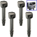TRQ Ignition Coil Set Compatible with Chrysler Dodge Jeep - Direct Fit