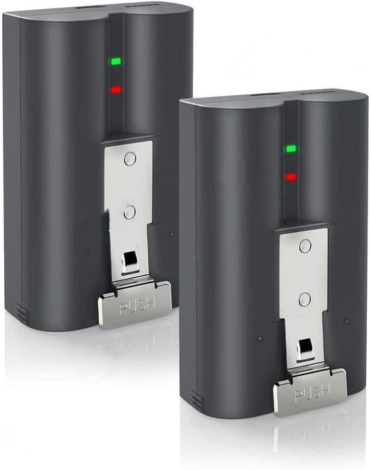 Boost Your Ring Camera Power! 2x 6040mAh Batteries for Full Security