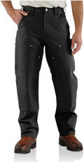 Carhartt Men's Loose Fit Firm Duck Double-Front Utility Pant - Durable