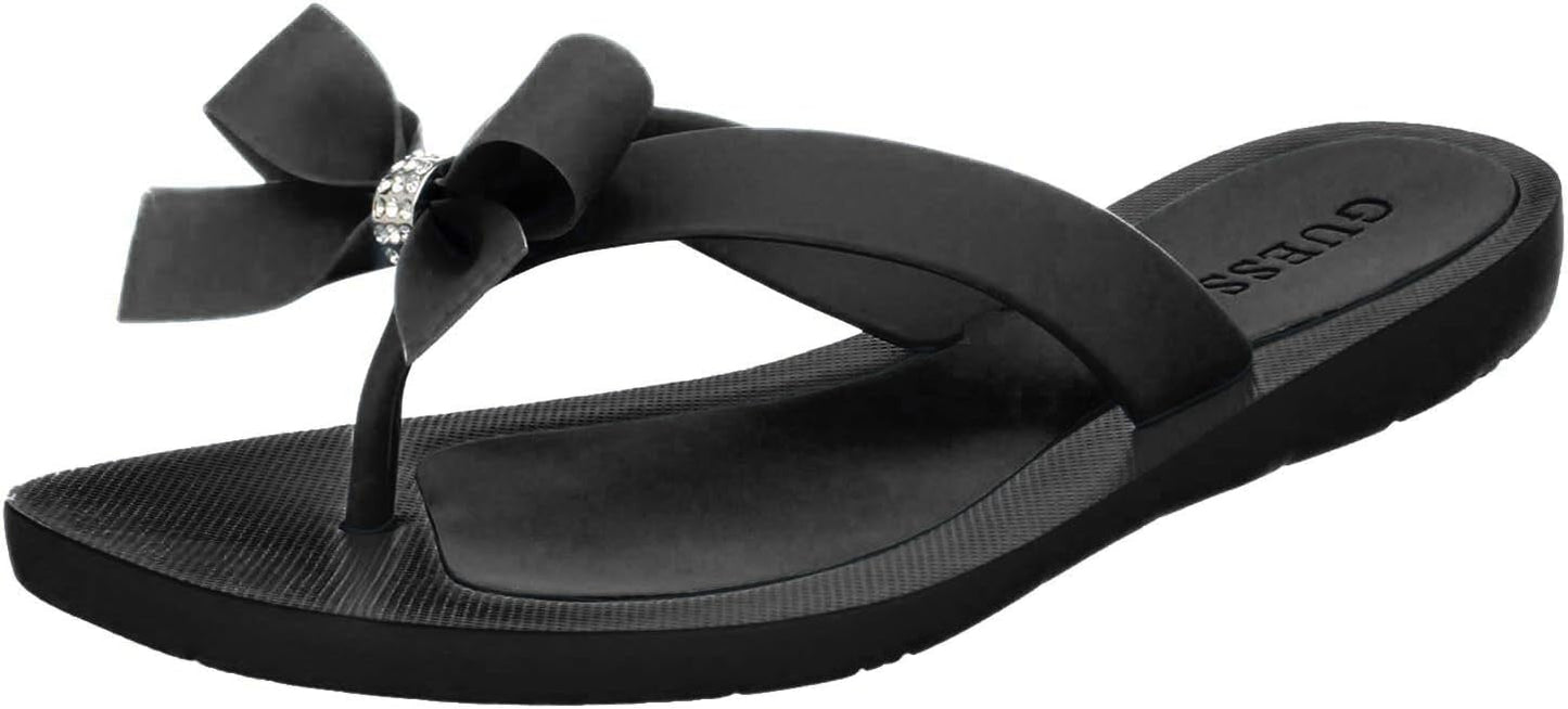 GUESS Women's Tutu Flip-Flop: Effortless Style for Summer Fun