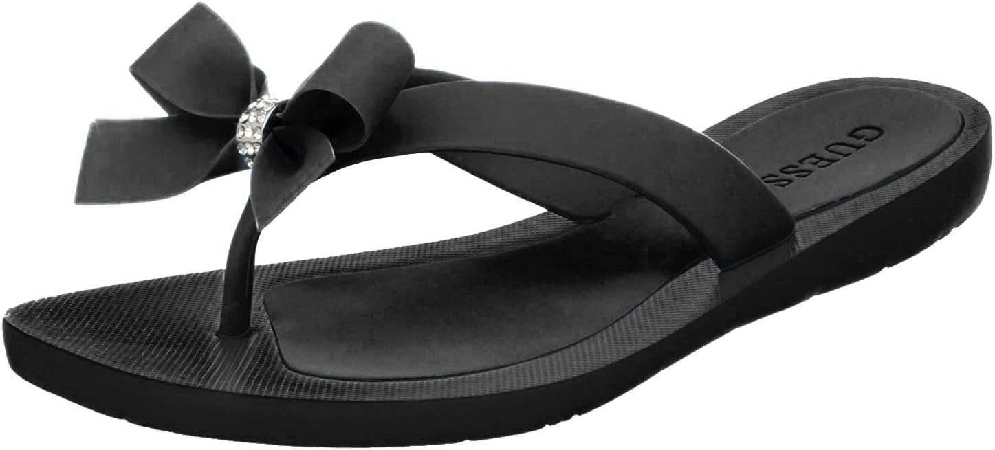 GUESS Women's Tutu Flip-Flop: Effortless Style for Summer Fun