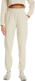 Women's Tall Sweatpants by HOdo Fleece Lined Joggers with Pockets