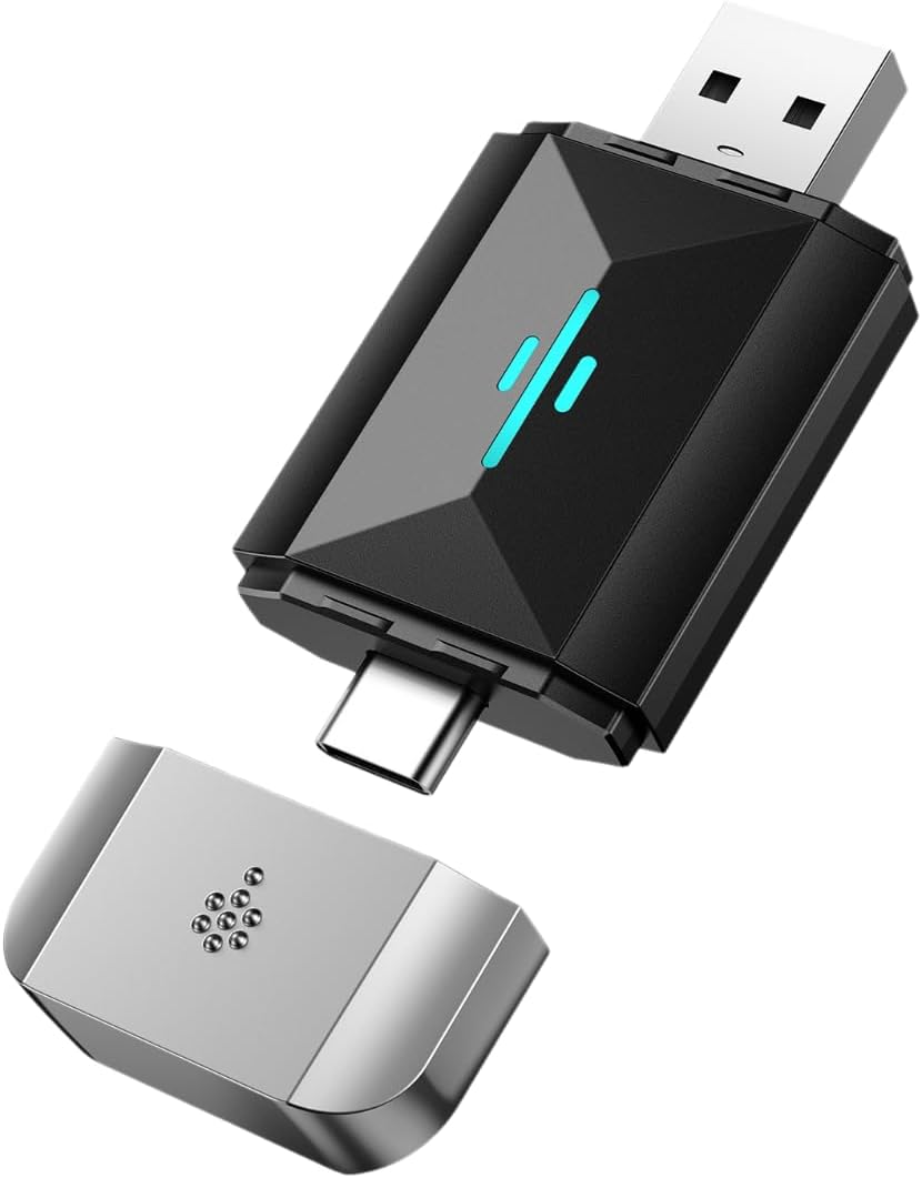 TOGUARDGO Wireless Carplay Adapter: Dual Connection, Easy Update