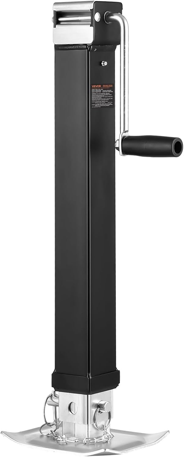 VEVOR 8000lbs Heavy-Duty Square Direct Weld RV Jack for Trailers