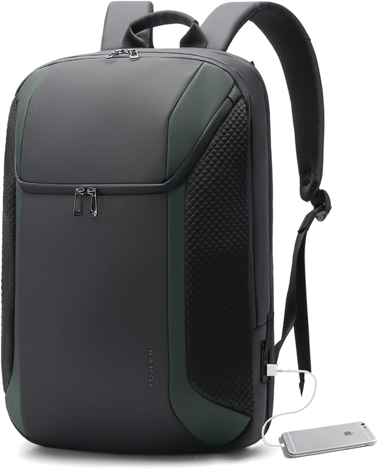 BANGE Smart Business Laptop Backpack Waterproof for 15.6-17.3 in
