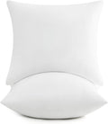 puredown 24x24 Pillow Inserts 2 Pack - Fluffy Plump Throw Inserts