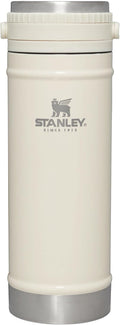 Stanley 16 oz Travel French Press Mug - Cream Gloss, 4 Hr Heat