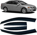 Window Visors Rain Guards for Acura TSX 2004 2005 2006 2007 2008