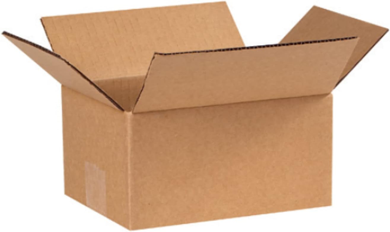 Secure Seal 8x6x4 Corrugated Cardboard Boxes for Shipping