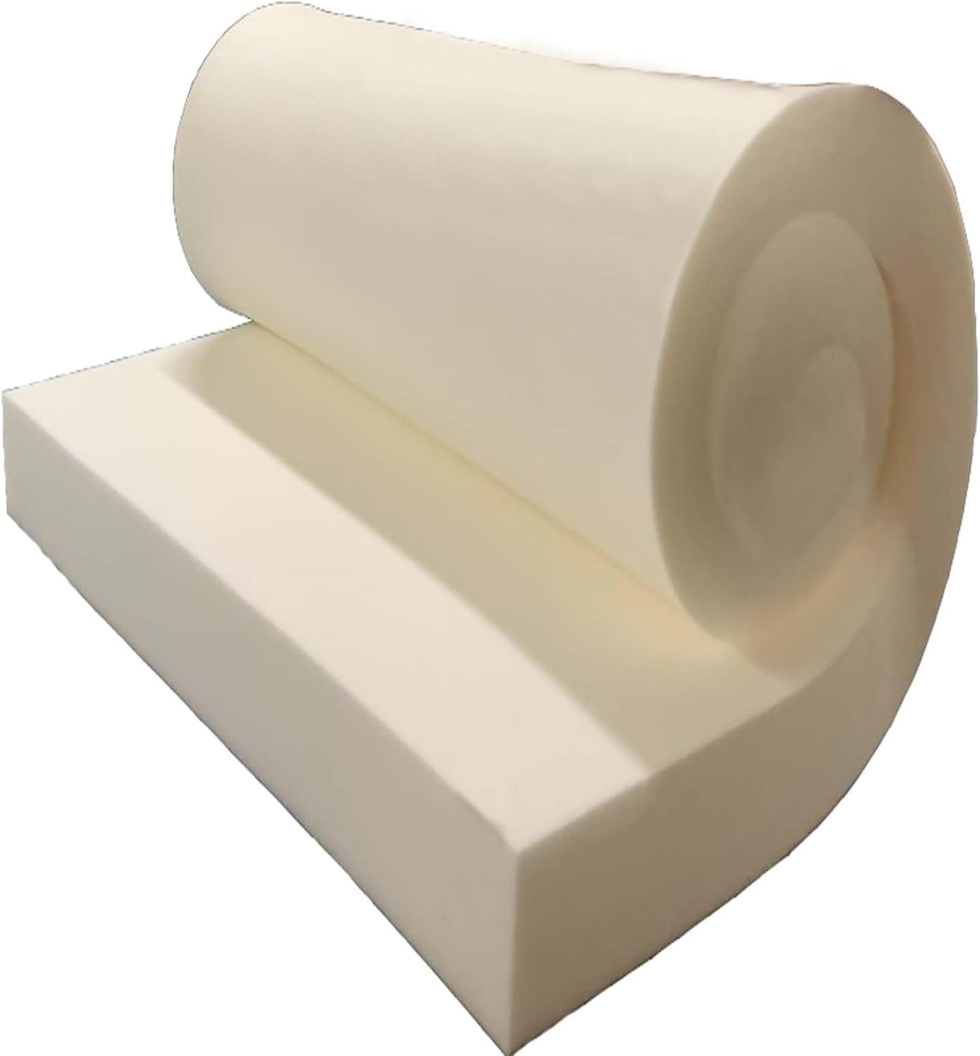 GoTo Foam Upholstery Cushion 4in Height 24in Width 72in Length