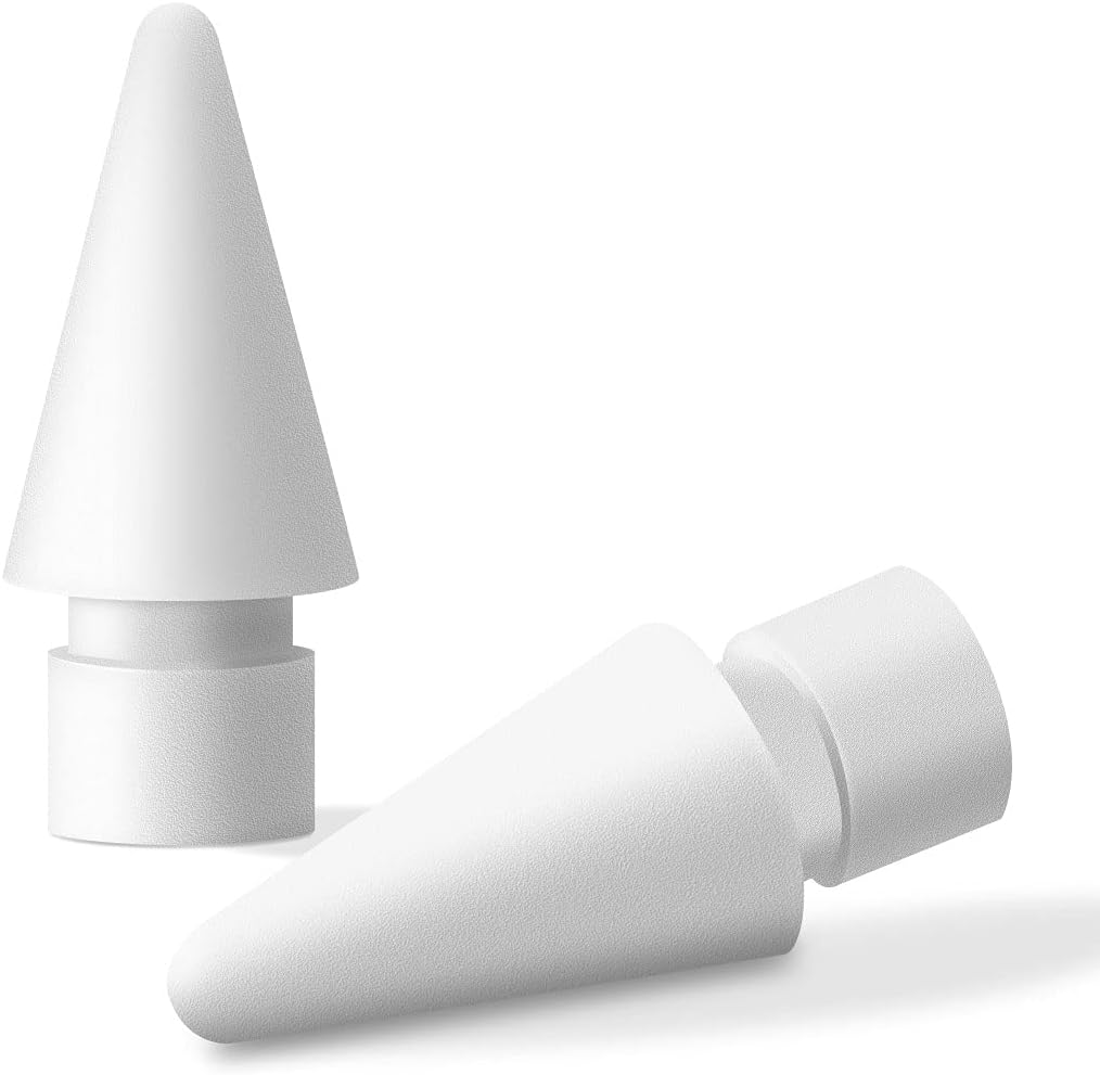 Silent & Smooth Apple Pencil Tips for iPad Pro - 2 PCS