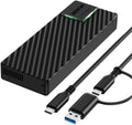 MOKiN M.2 NVMe Enclosure 20Gbps USB-C External SSD - Fast, Silent