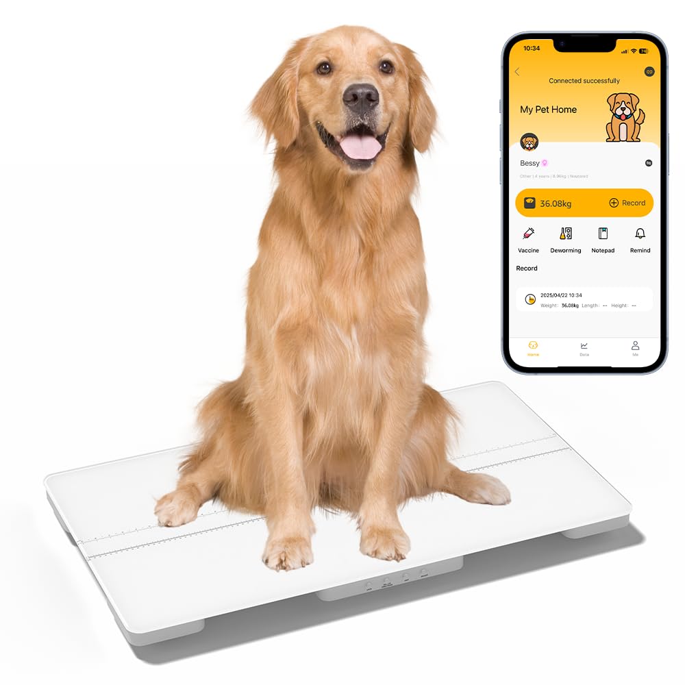 unipaws Digital Pet Scale for Large Dogs with Bluetooth App