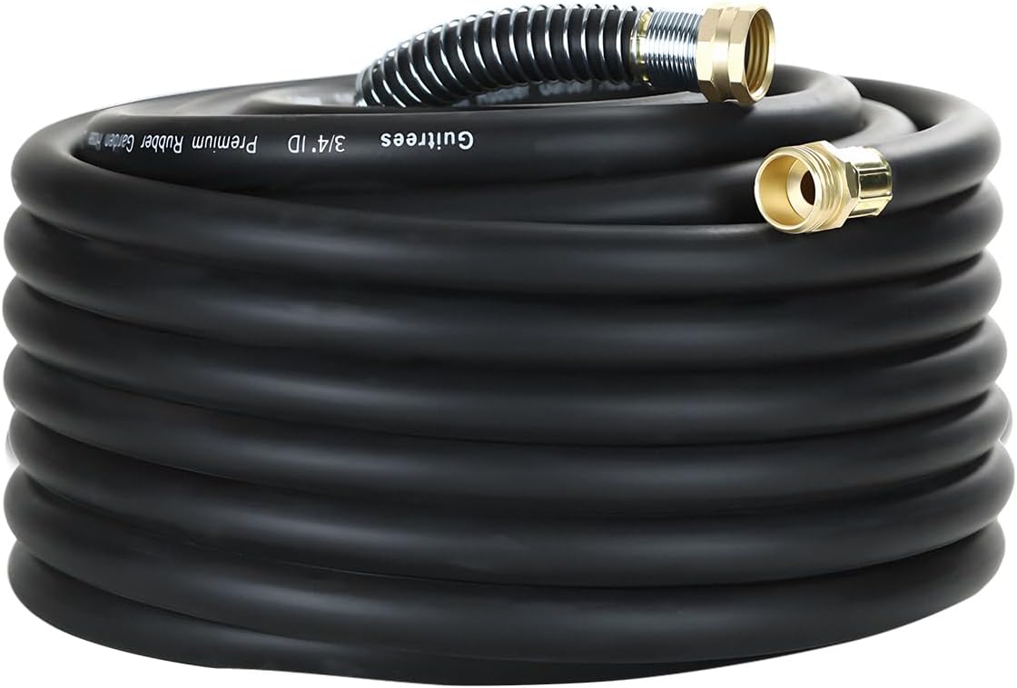 75FT Heavy Duty Rubber Garden Hose for All Your Needs