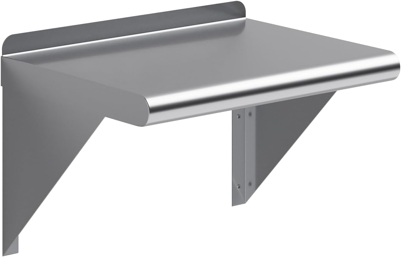 AmGood 12in X 16in Stainless Steel Wall Shelf for Storage
