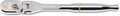 1/4 in Drive 120XP Full Polish Chrome Flex Head Ratchet - Smooth