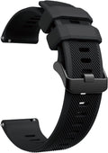 Hijiawee 22mm Quick Release Silicone Watch Bands
