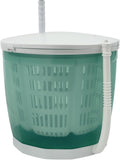 Portable 2-in-1 Manual Mini Washer & Spin Dryer - Non-Electric, Green