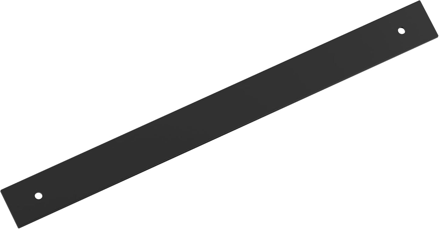 Amerock Ladera 12 inch Matte Black Cabinet Pull Backplate Review