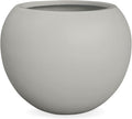 Globo Large Fiberstone Plant Pot 20in x 16in - Lightweight Durable