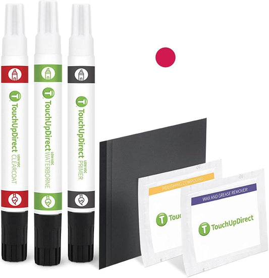 TouchUpDirect U6 Red Candy Tricoat Car Touch Up Paint Combo