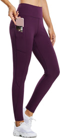 fleece lined leggings women - Warm, Water Resistant High Waist Women's