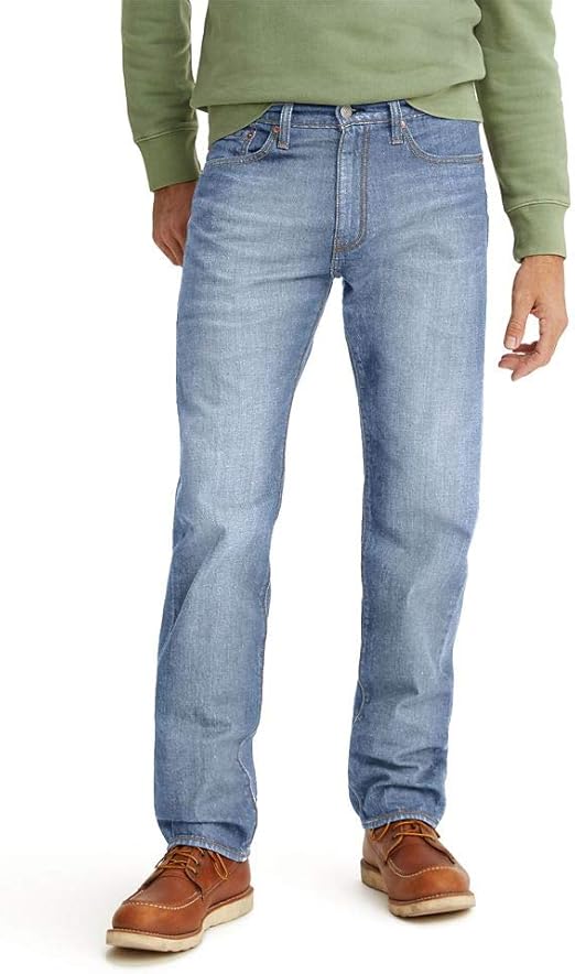 Levi's Men's 505 Regular Fit Jeans for Comfort and Style
