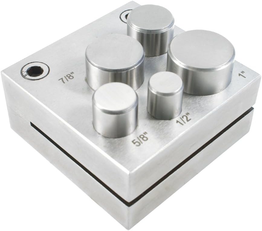 Effortlessly Cut Perfect Circles - 5 Punch Set by SFC Tools