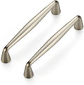 3-3/4 in Brushed Nickel Cabinet Handles 20 Pack - Solid Zinc Pulls