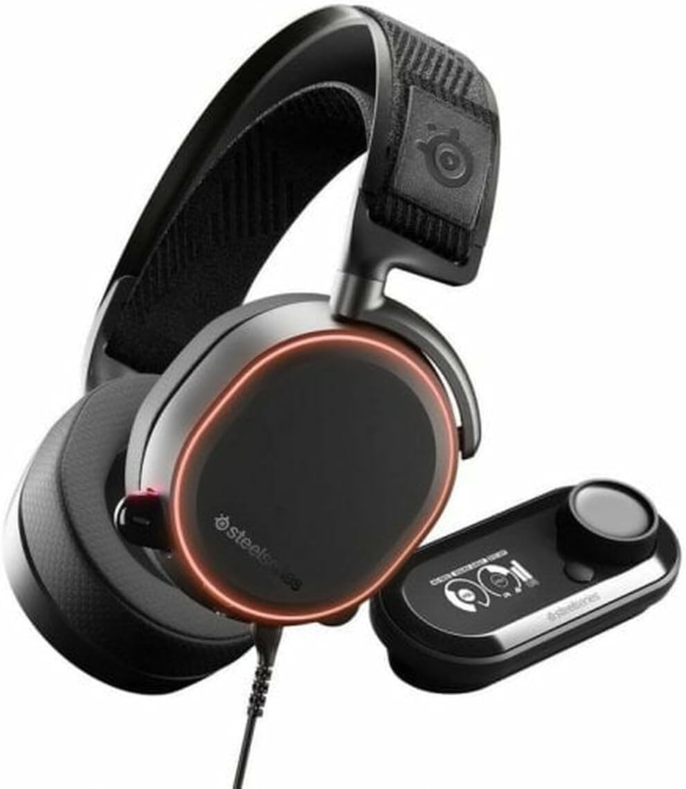 SteelSeries Arctis Pro + GameDAC - Hi-Res Audio - PS5/PS4/PC - Black