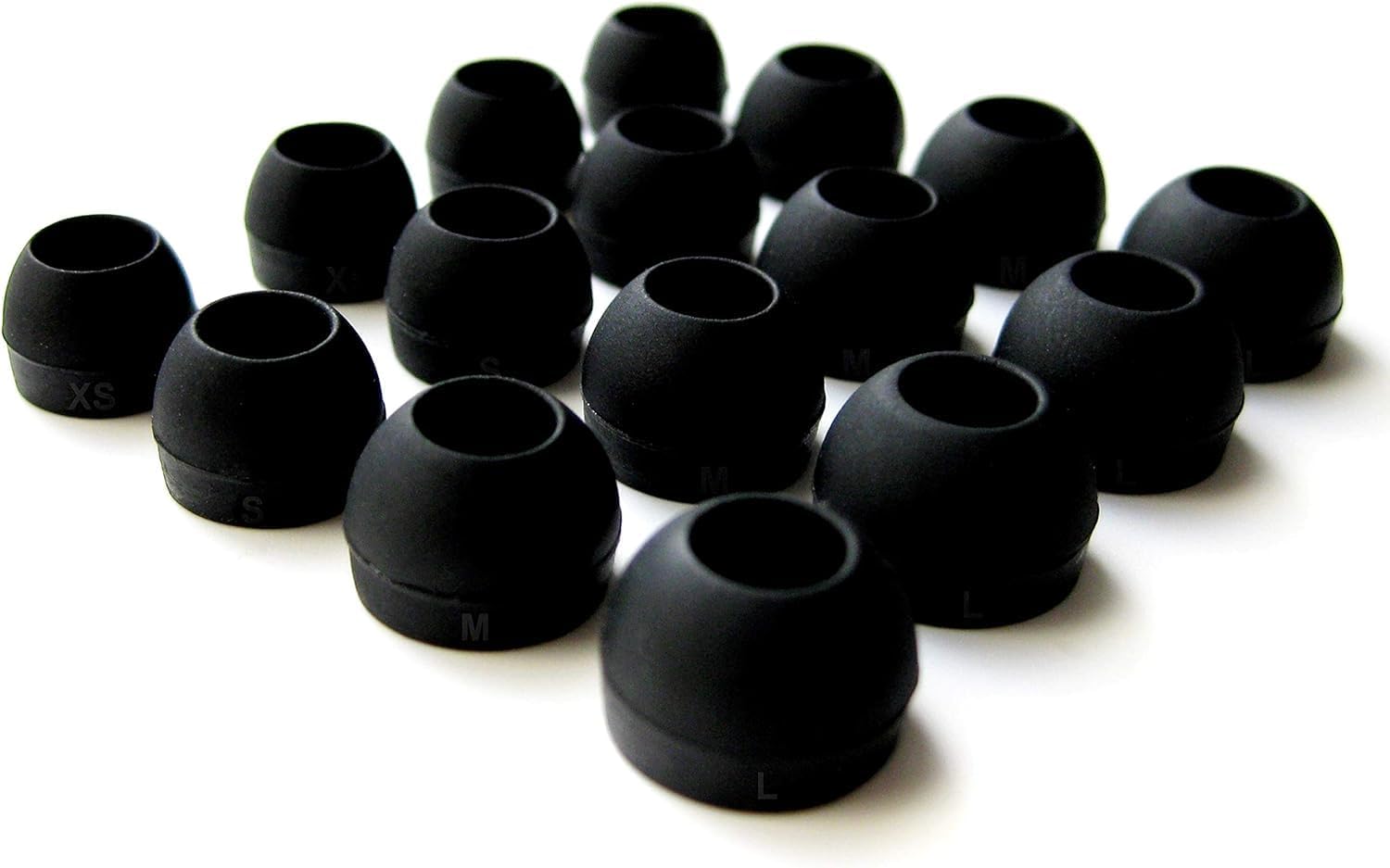 Enhance Comfort: 16pcs Skullcandy Earbud Replacement Eartips by NICKSTON