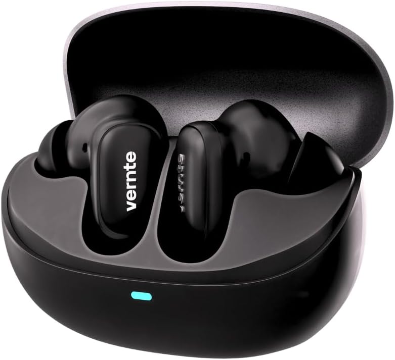 Vernte Hybrid Earbuds: 95% Noise Reduction, Deep Bass