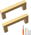 Cabinet Pulls Gold Cabinet Handles 50 Pack 3 in Hole Centers