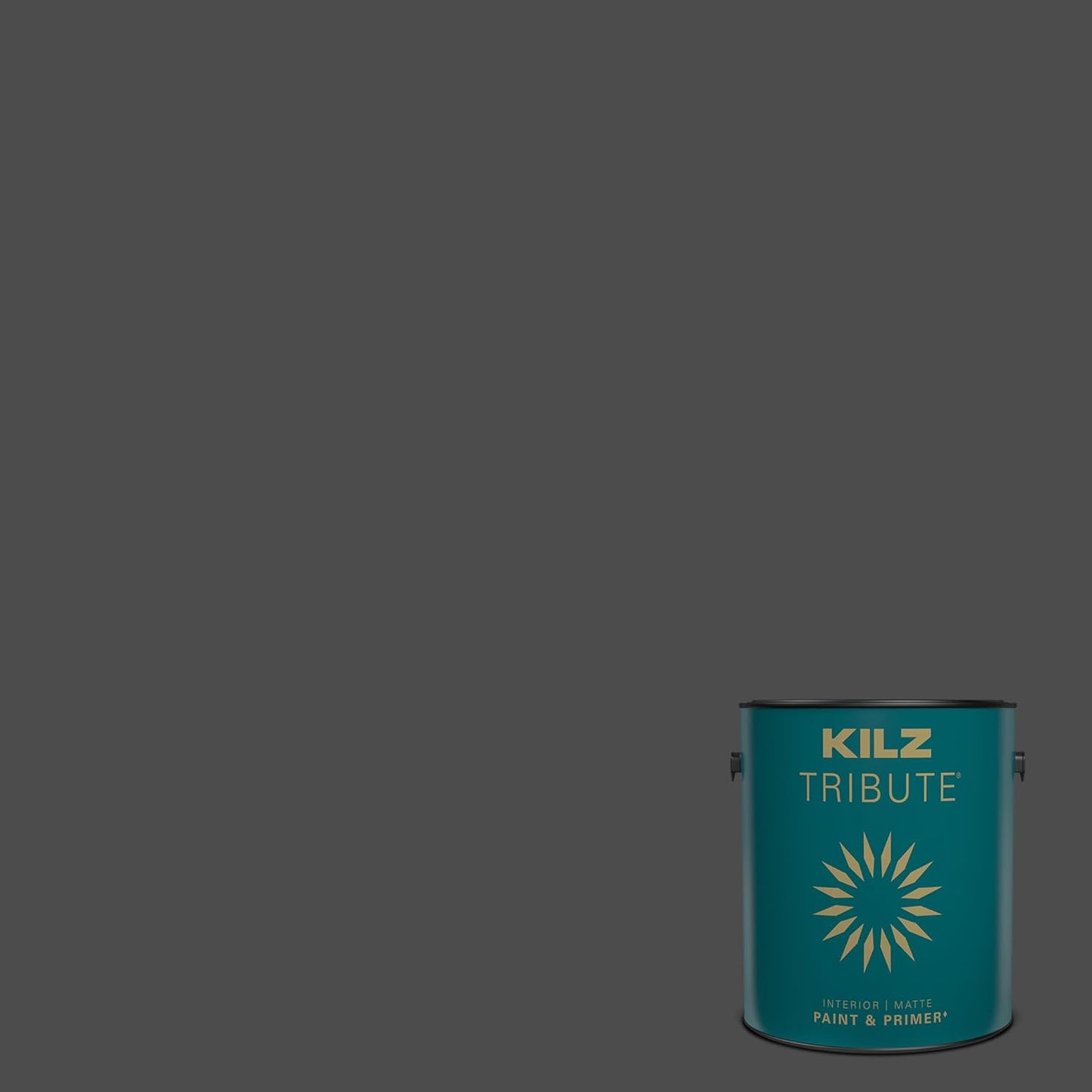 KILZ TRIBUTE Paint & Primer in Mystic Black for Interior Use