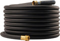 WiseFlow Garden Hose 100FT Heavy Duty Rubber Hose for All Uses