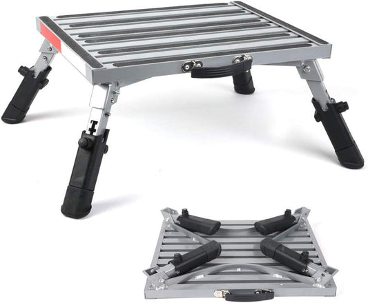 Prime 1 Safety RV Steps Extra Large Folding Step Stool and Ladder