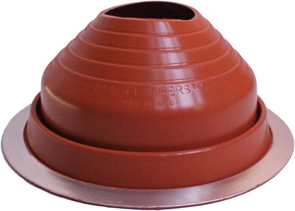 Flashers #5 Silicone High Temp Flexible Roof Jack Pipe Boot