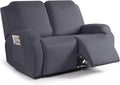 Recliner Loveseat Slipcover for 2 Seat Reclining Couch - Soft