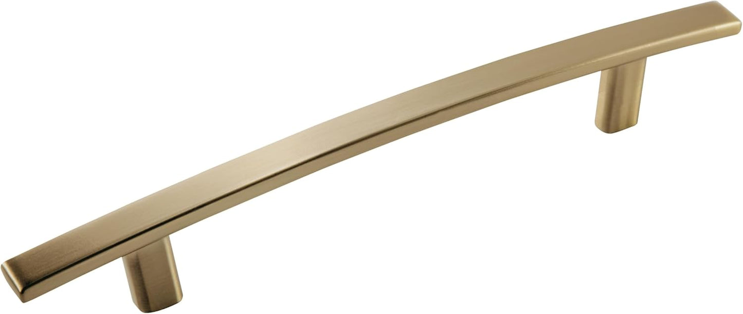 Amerock Cyprus 5-1/16 inch Golden Champagne Cabinet Pulls 25 Pack