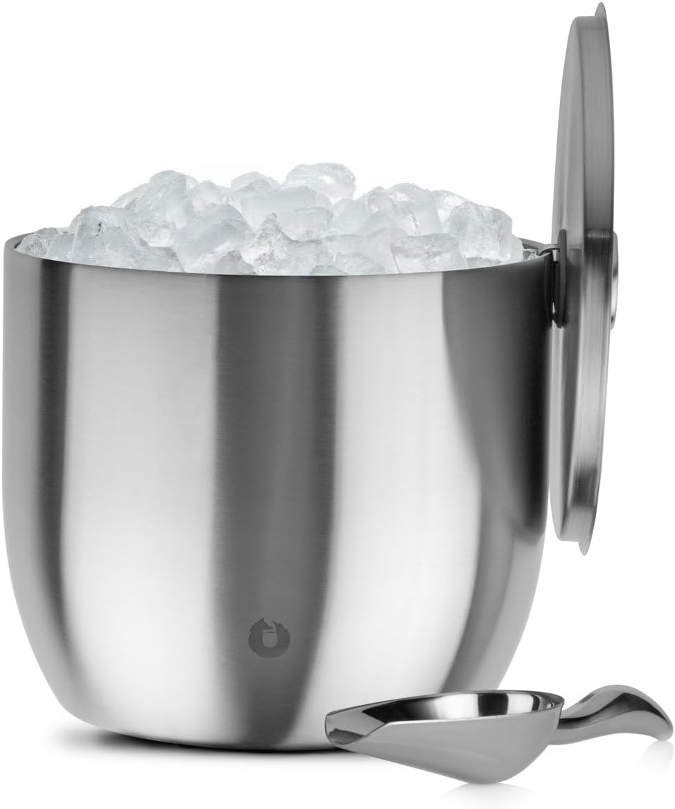 SNOWFOX XL Premium Vacuum Insulated Ice Bucket for Parties