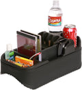 Clutter Catcher Universal Floor Consoles Black - Compact Car Organizer