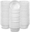 1500 Jumbo Cupcake Muffin Liners 2 1/4ft x 1 7/8ft - Large Tall White