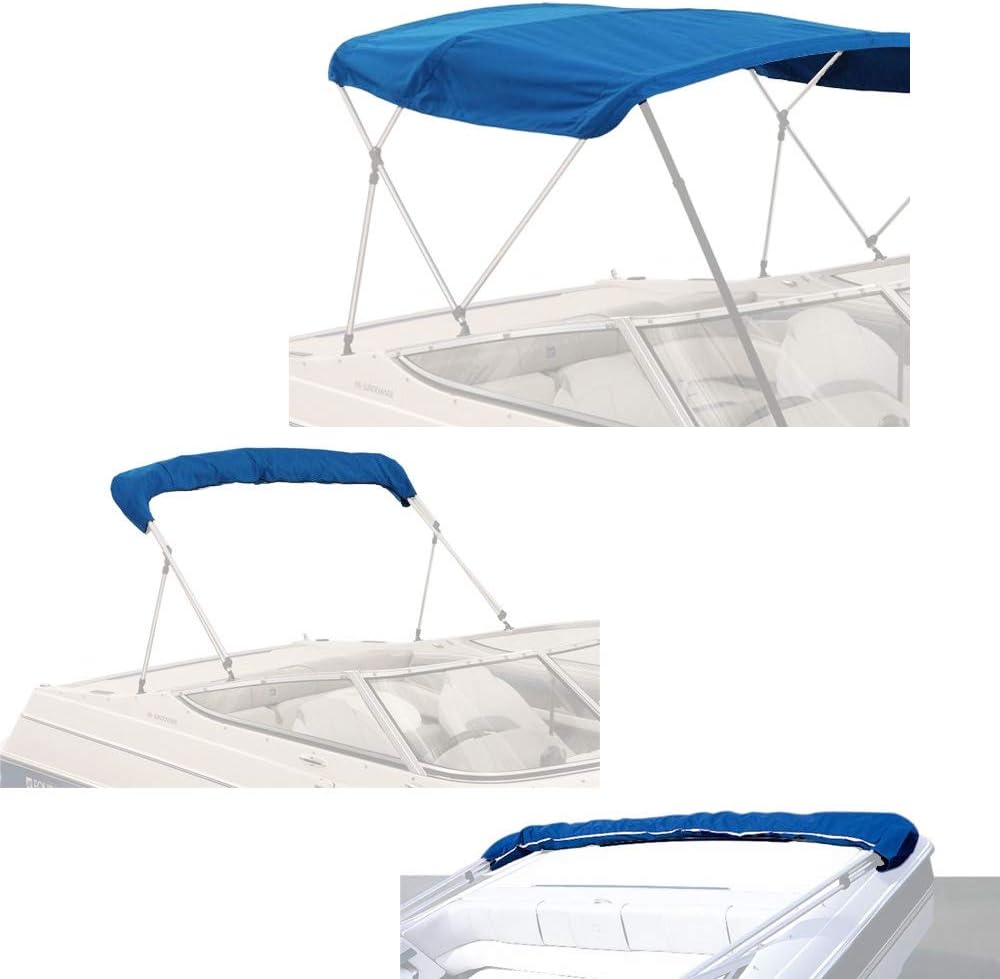 SavvyCraft 4 Bow Bimini Top Replacement Cover for Boats