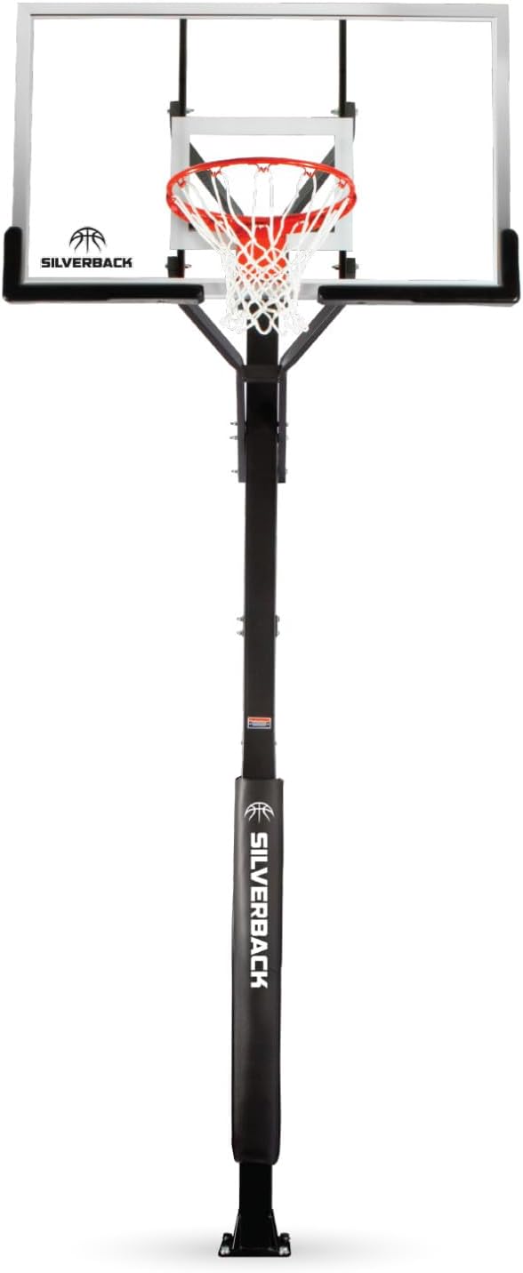 Silverback In-Ground Basketball Hoops with Adjustable Height