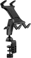 Heavy-Duty Clamp Slim-Grip Tablet Mount - Robust C-Clamp