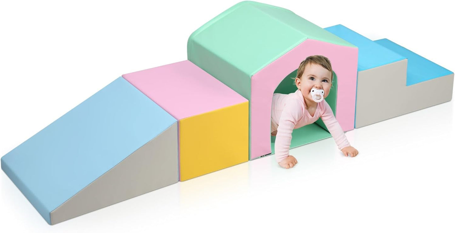 Soft Climb and Crawl Activity Playset Blocks for Toddlers
