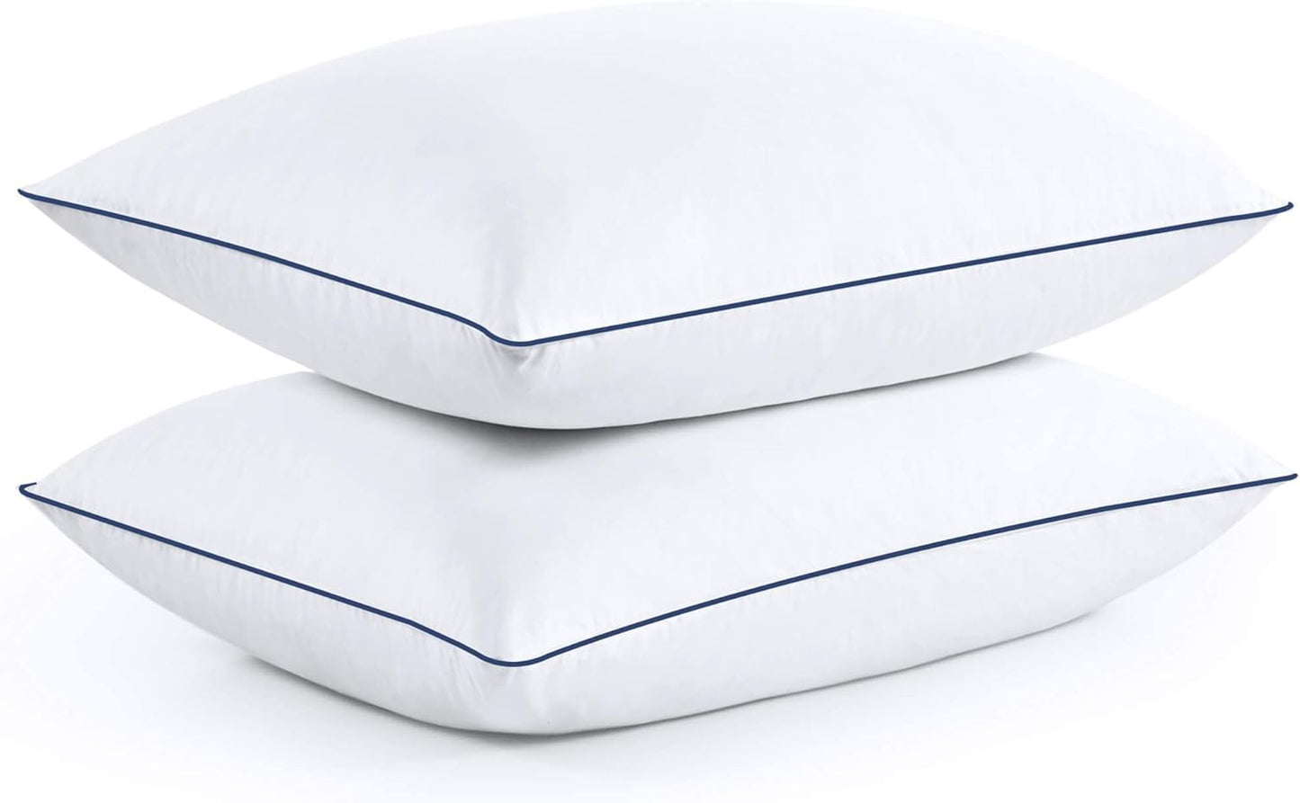 Premium White Goose Feather and Down Pillows for Comfort